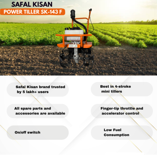Mini Power Tiller SK 143 F - Image 5