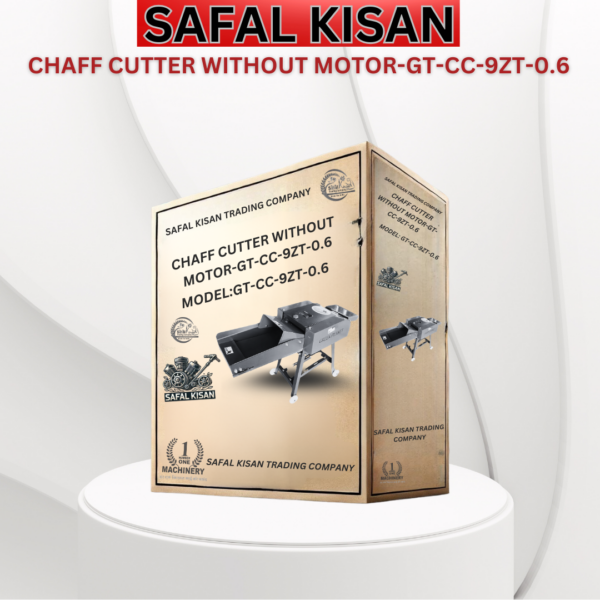 SAFAL KISSAN Chaff Cutter Without Motor – Conveyor Belt Type (GT-CC-9ZT-0.6)