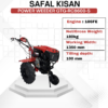 Safal Kisan 9500P Petrol Power Weeder – Heavy Duty Cultivator Machine