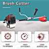 Safal Kisan GX-35CC Brush Cutter – 35CC Petrol Lightweight Grass Cutting Machine