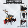 Safal Kisan MY-673D Diesel Power Weeder – KAMA Engine Mini Tiller