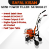 Safal Kisan SK-90082T 90CC Mini Power Tiller – 2 Stroke Petrol Cultivator