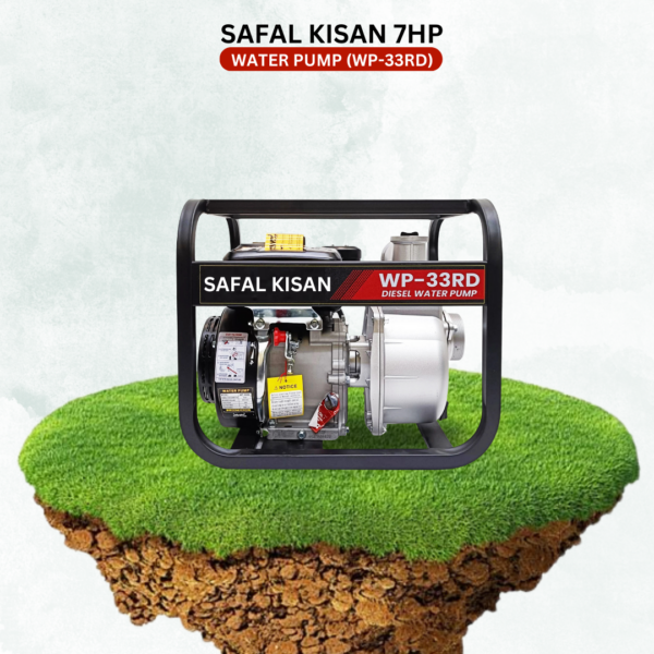 Safal Kisan WP-33RD Portable Diesel Water Pump for Farm Irrigation